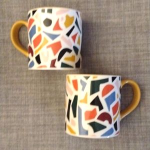🆕 Set of Six, 16oz Marilyn Mug Yellow - Room Essentials™ by TARGET 🎯 *UPDATED*